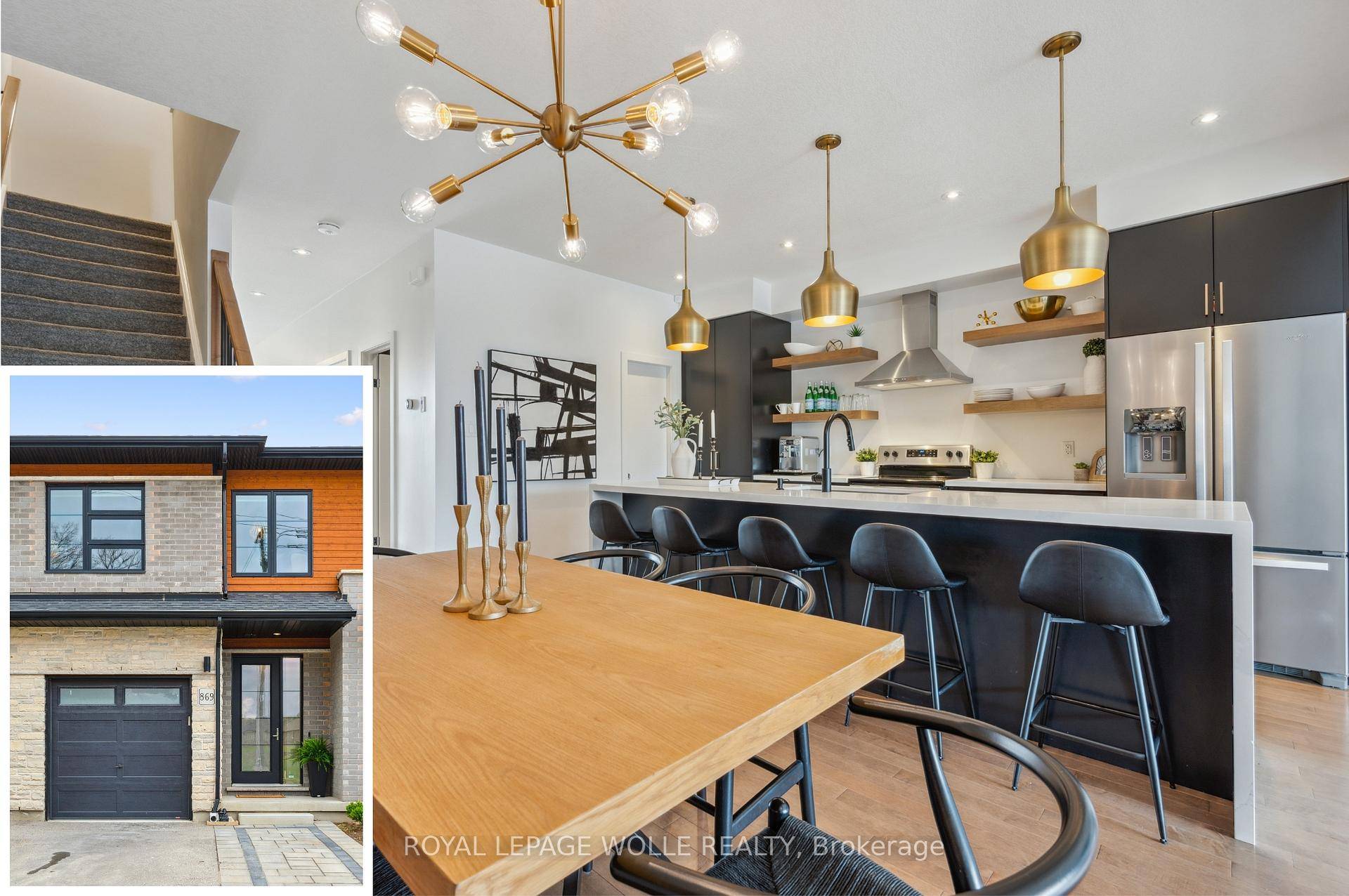 STUNNING Freehold Townhome in the Heart of Doon finished top to bottom !