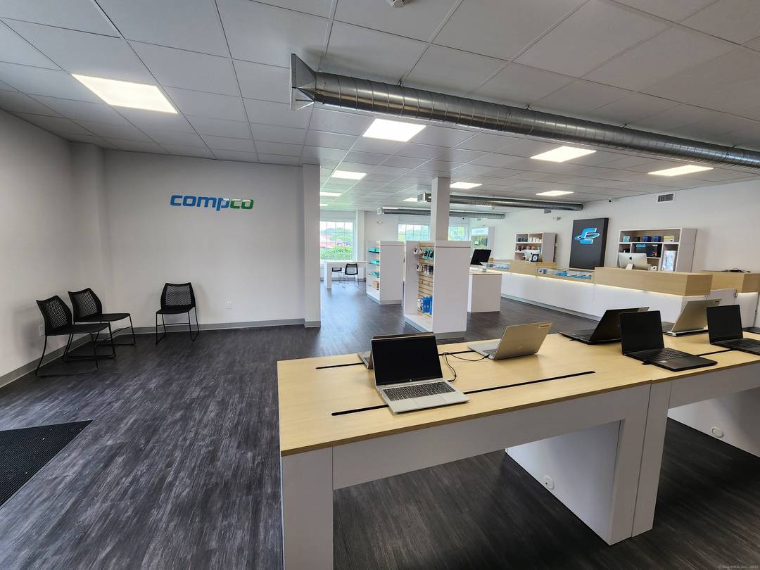 Located at 32 Church Hill Road in Newtown, this beautiful retail space offers an excellent opportunity for nearly any type of business.