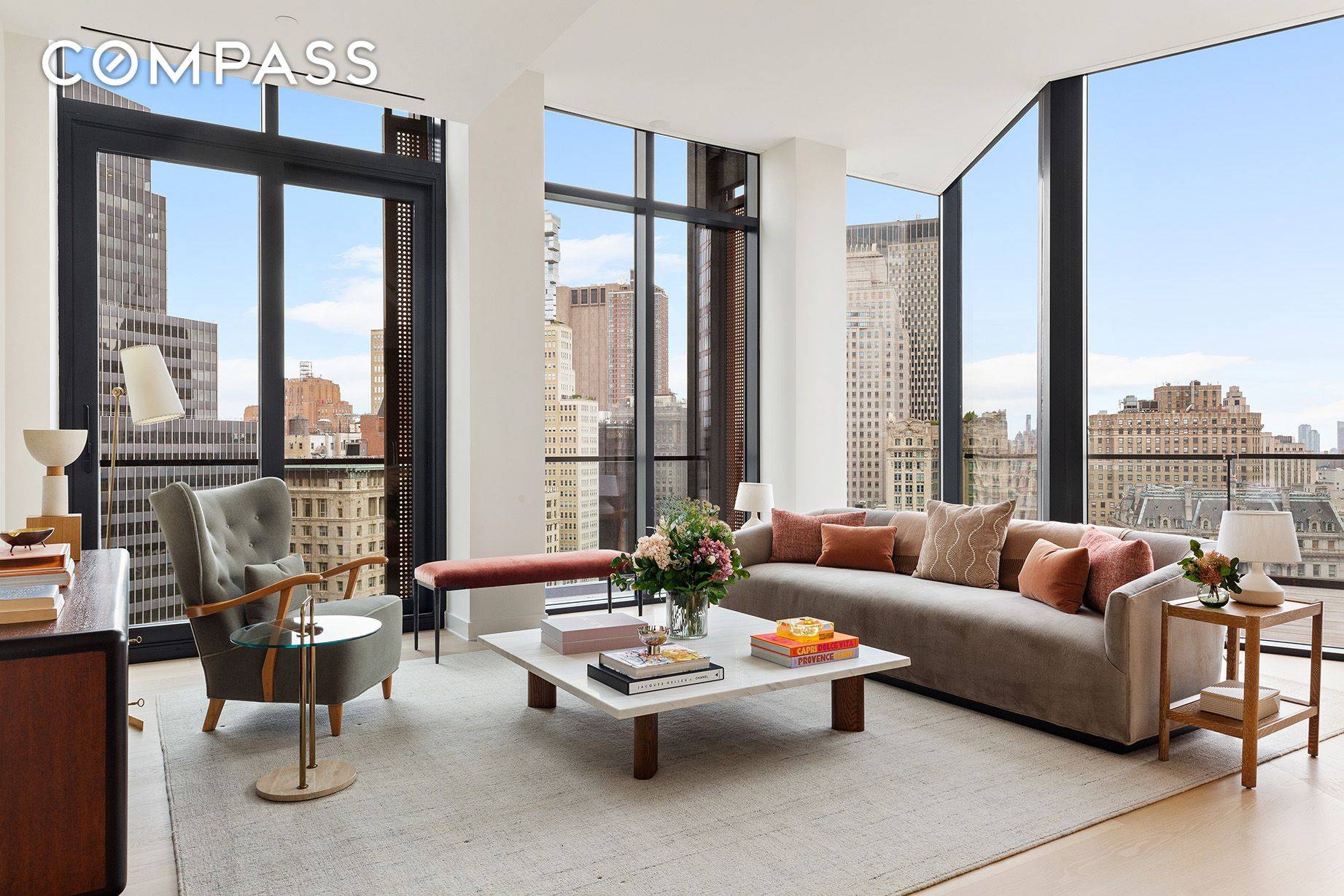 Immediate Occupancy ! Overlooking Tribeca and City Hall Park, this is the first residential property in New York City by Pritzker Prize winning architect Richard Rogers, Rogers Stirk Harbour Partners.