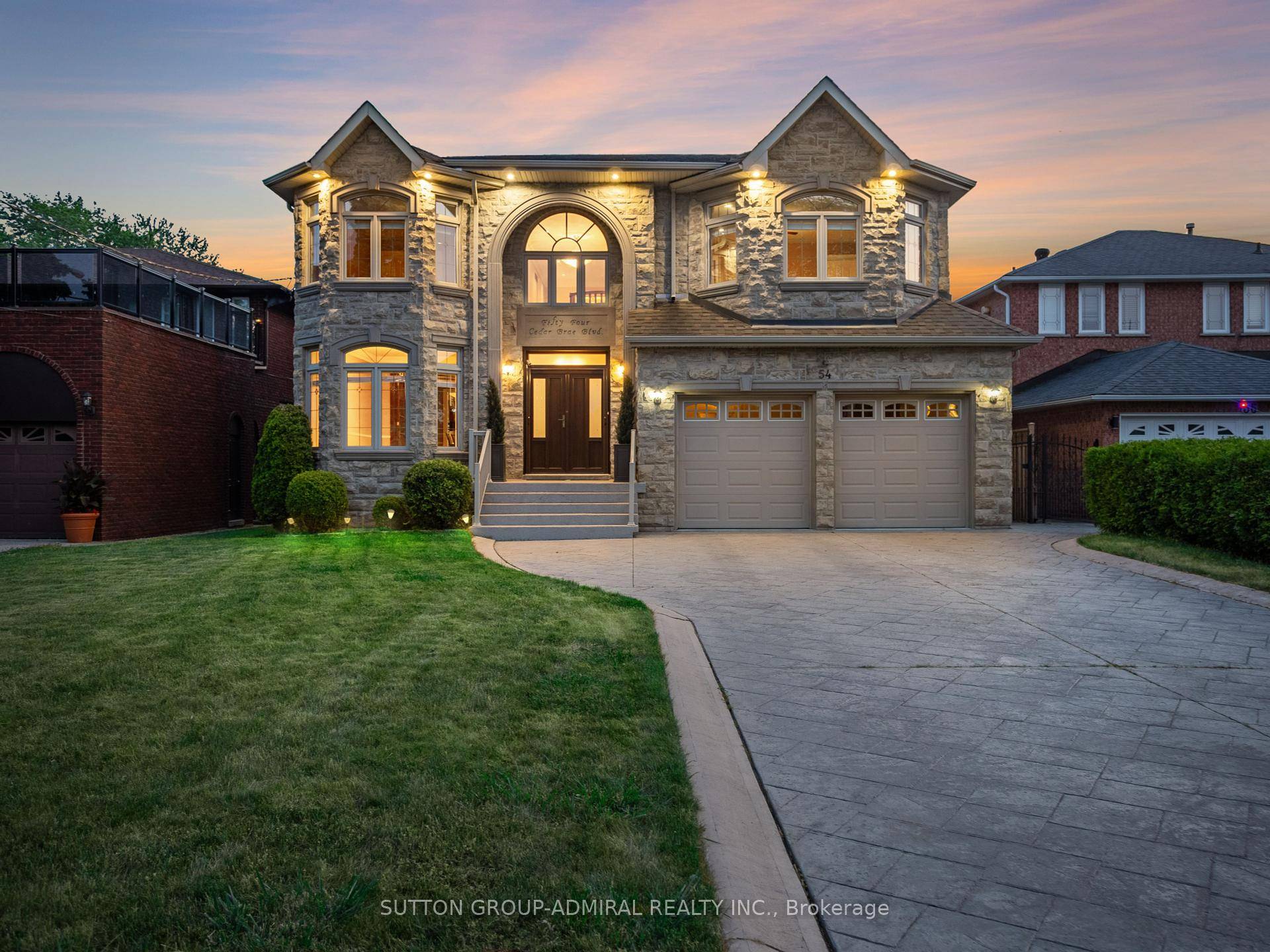 One of a kind custom built, masterpiece on the coveted Cedar Brae Blvd, offering a perfect blend of luxury, functionality, and high quality rarely found in today's construction.