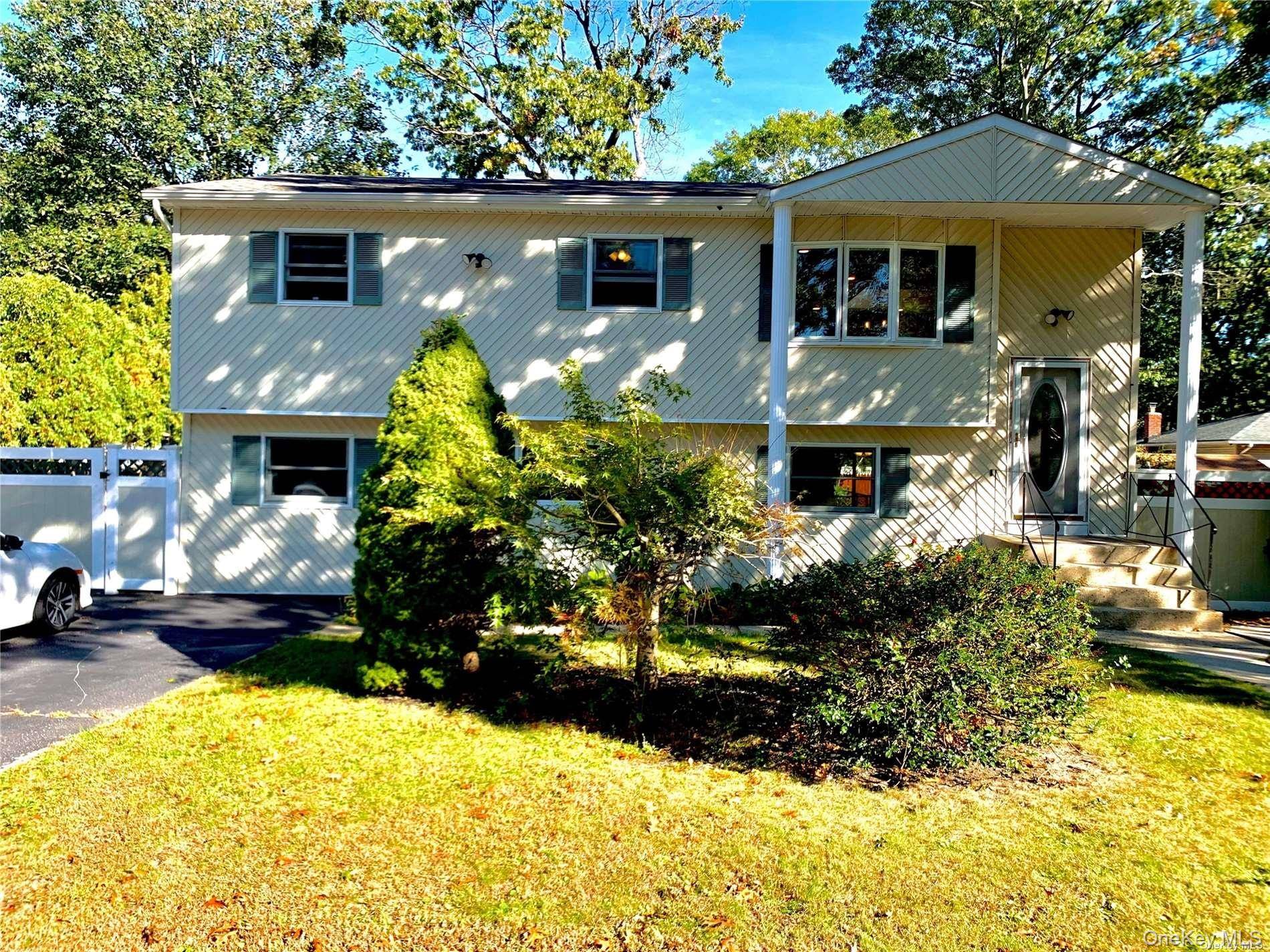 Welcome To This Beautifully Renovated Single Family Hi Ranch On A Cul De Sac Street.