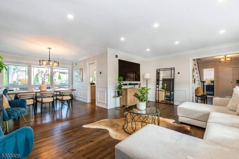 Impressive open floor plan and high style design.