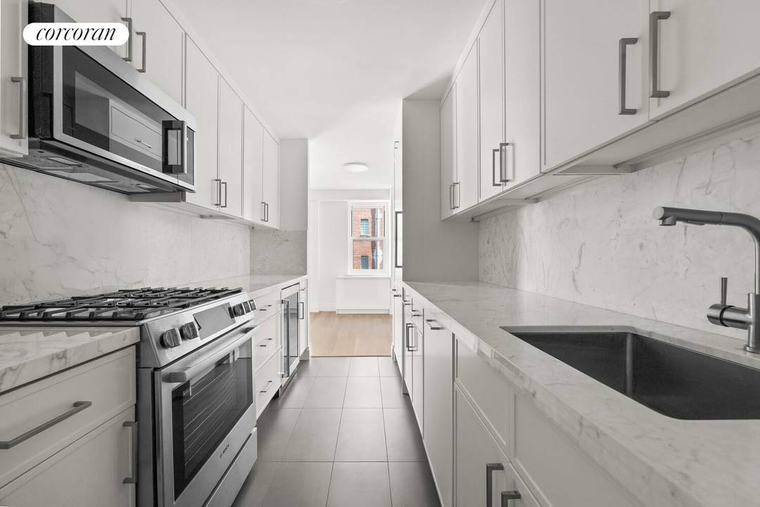 This beautifully renovated 2 bedroom, 2 bath sponsor residence offers the perfect blend of modern luxury and functional design.