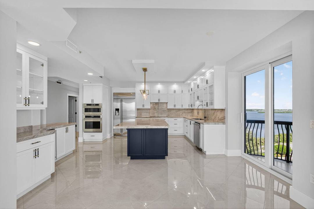Experience luxury coastal living in this newly fully renovated beachfront residence with both panoramic ocean and Intracoastal views from two expansive balconies.