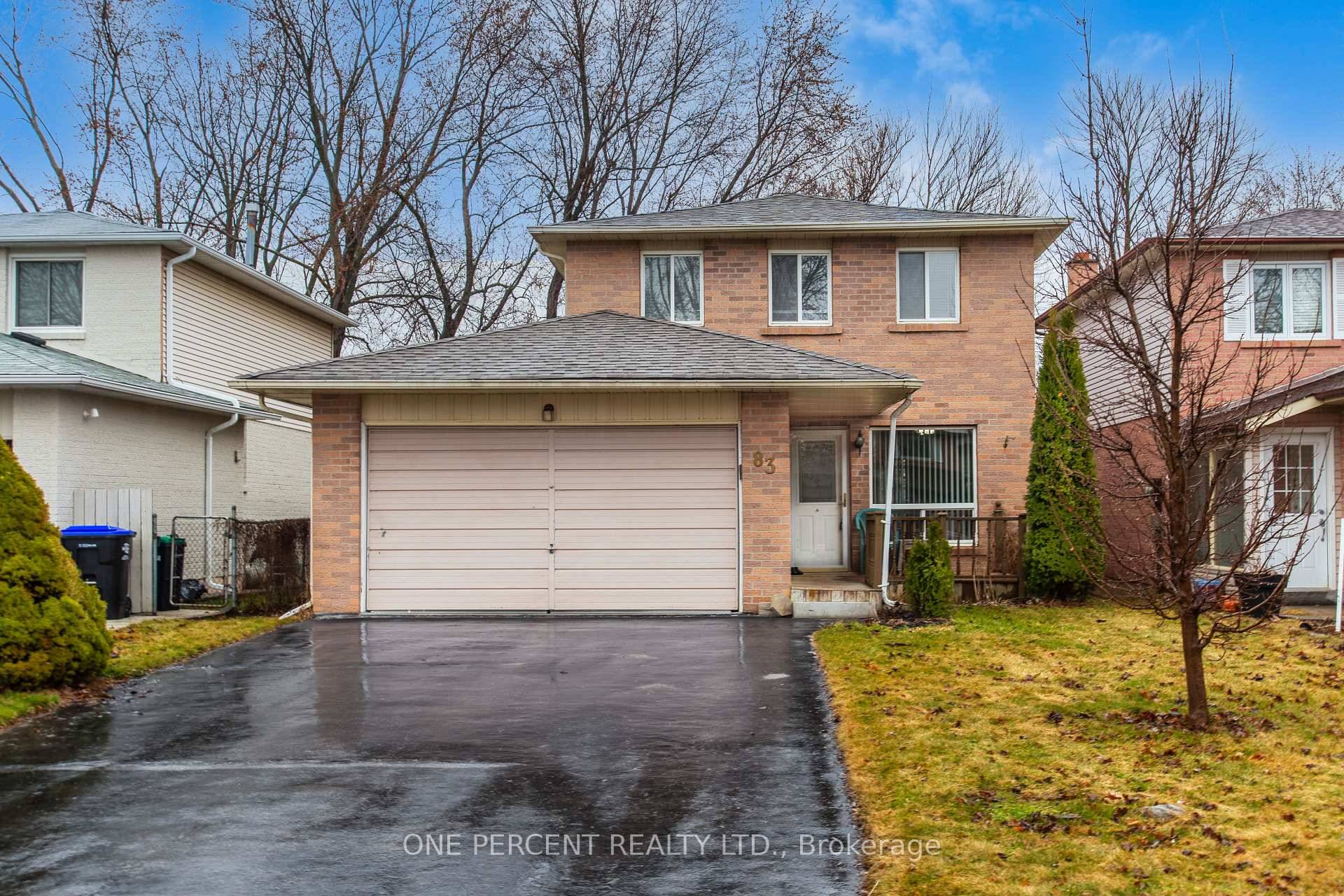 OPPORTUNITY TO OWN A GREAT DETACHED HOME ON A QUITE STREET AND TERRIFIC AREA.