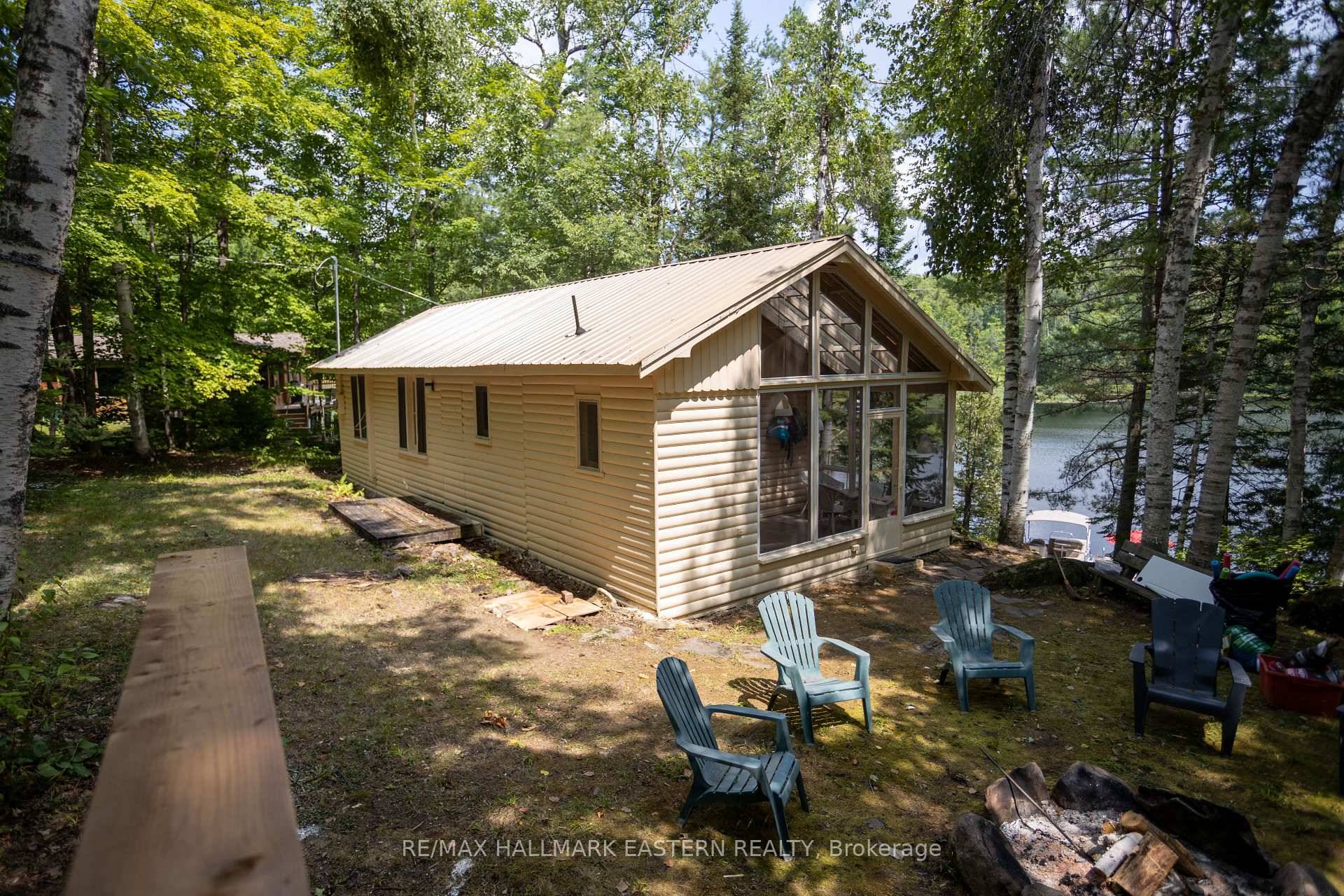 This cozy, water access only cottage is the quintessential escape from the everyday.
