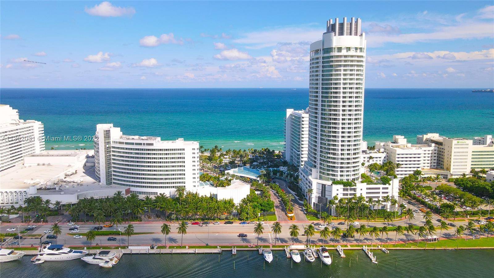 Enjoy full service, vacation style living in this newly remodeled furnished turnkey corner unit at the Fontainebleau II Tresor.