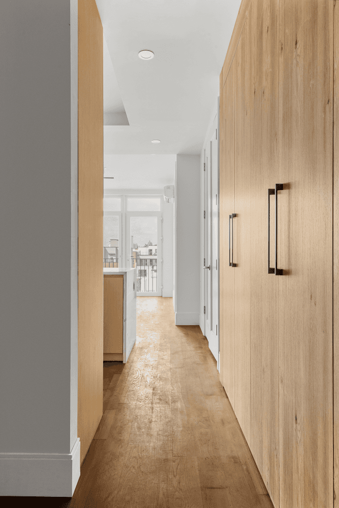 Graced with a charming Juliet balcony and a collection of contemporary fixtures and finishes, this brand new 2 bedroom, 2 bathroom home combines urban elegance with relaxed Greenpoint living in ...