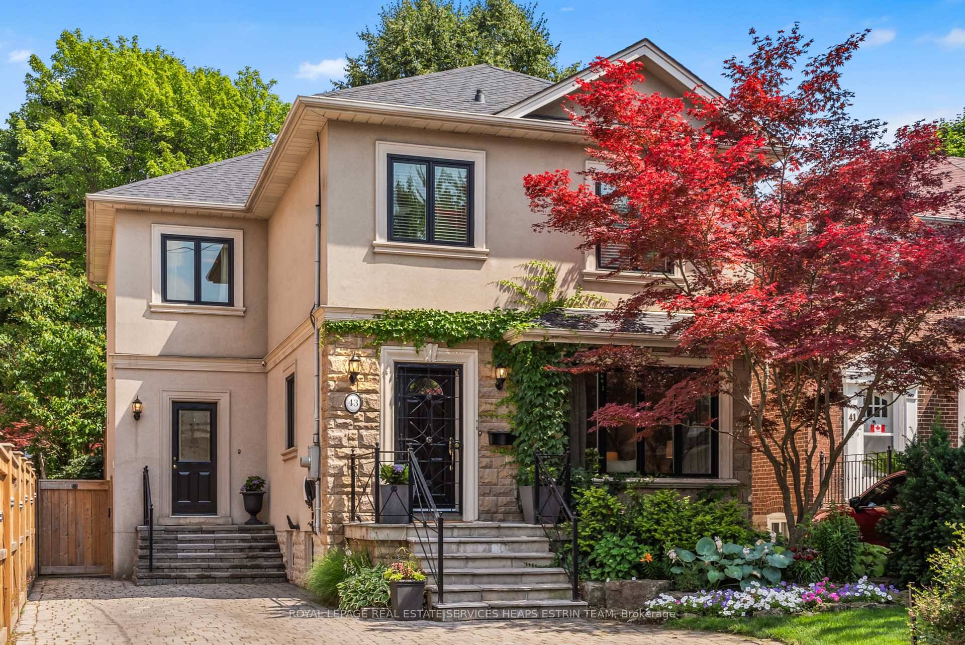 Welcome to 43 Randolph Road in South Leaside, where family living is elevated in a beautifully updated four bedroom, four bath home.