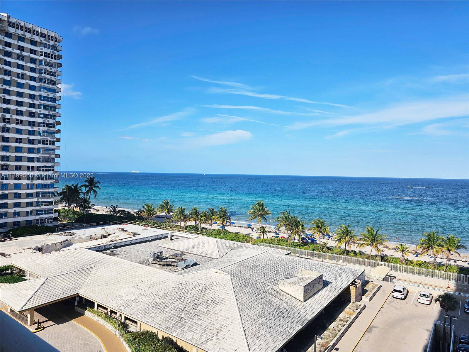 Seasonal Rental Direct Oceanfront Unit, Spectacular views of the Ocean, 2 bedroom, 2 bath, unit has top of line appliances, remodeled apartment with modern furniture, 1 underground parking space, Resort ...