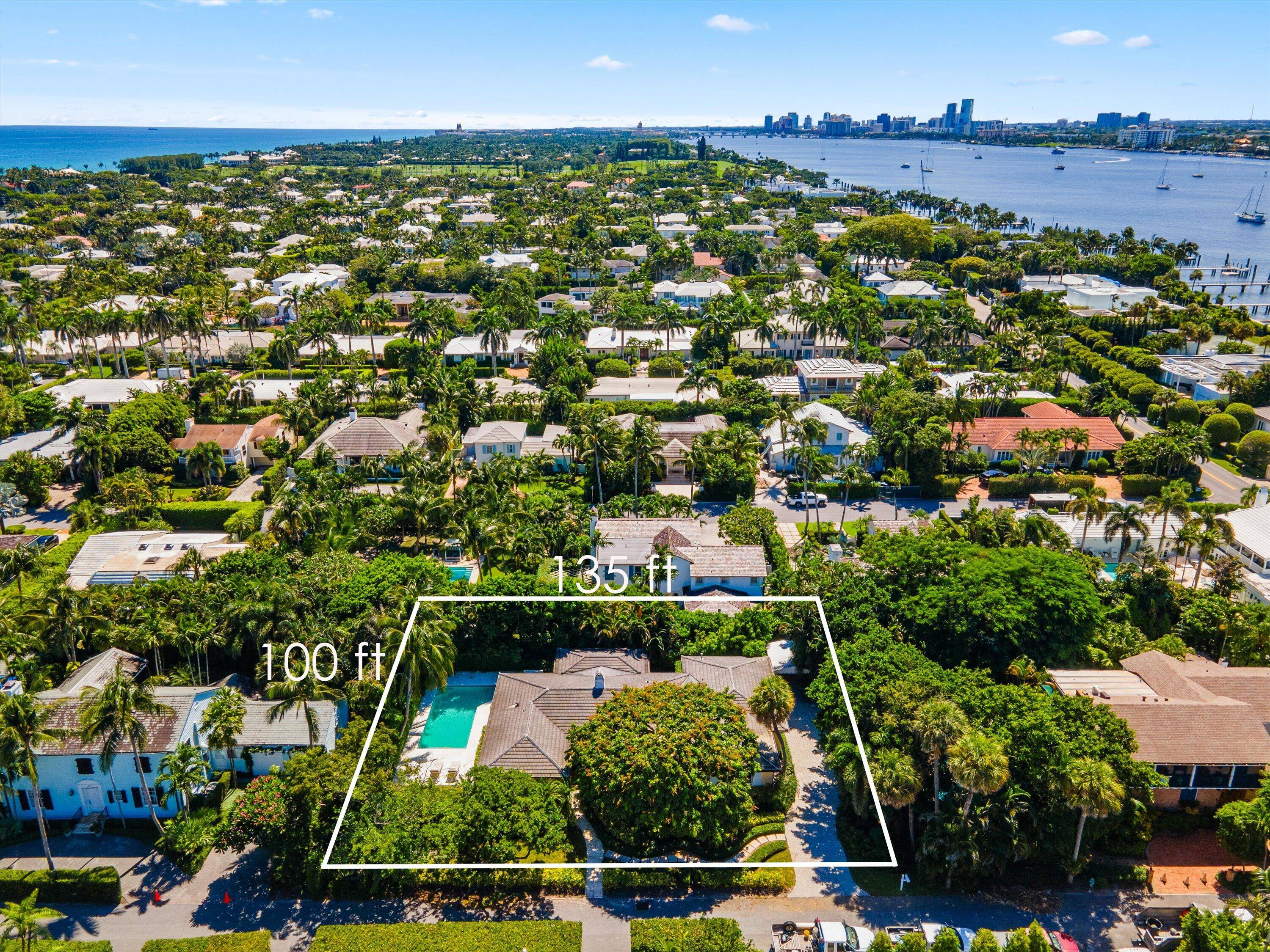 Highly sought after North End Bermuda style 3 BR, 3 BA home plus office situated on a 13, 500 SqFt Lot.