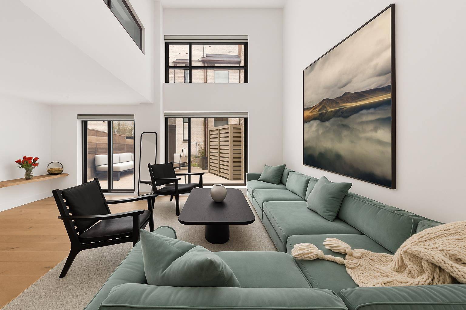 Welcome to this exceptional and newly renovated Brooklyn designer loft, where industrial charm meets contemporary luxury.