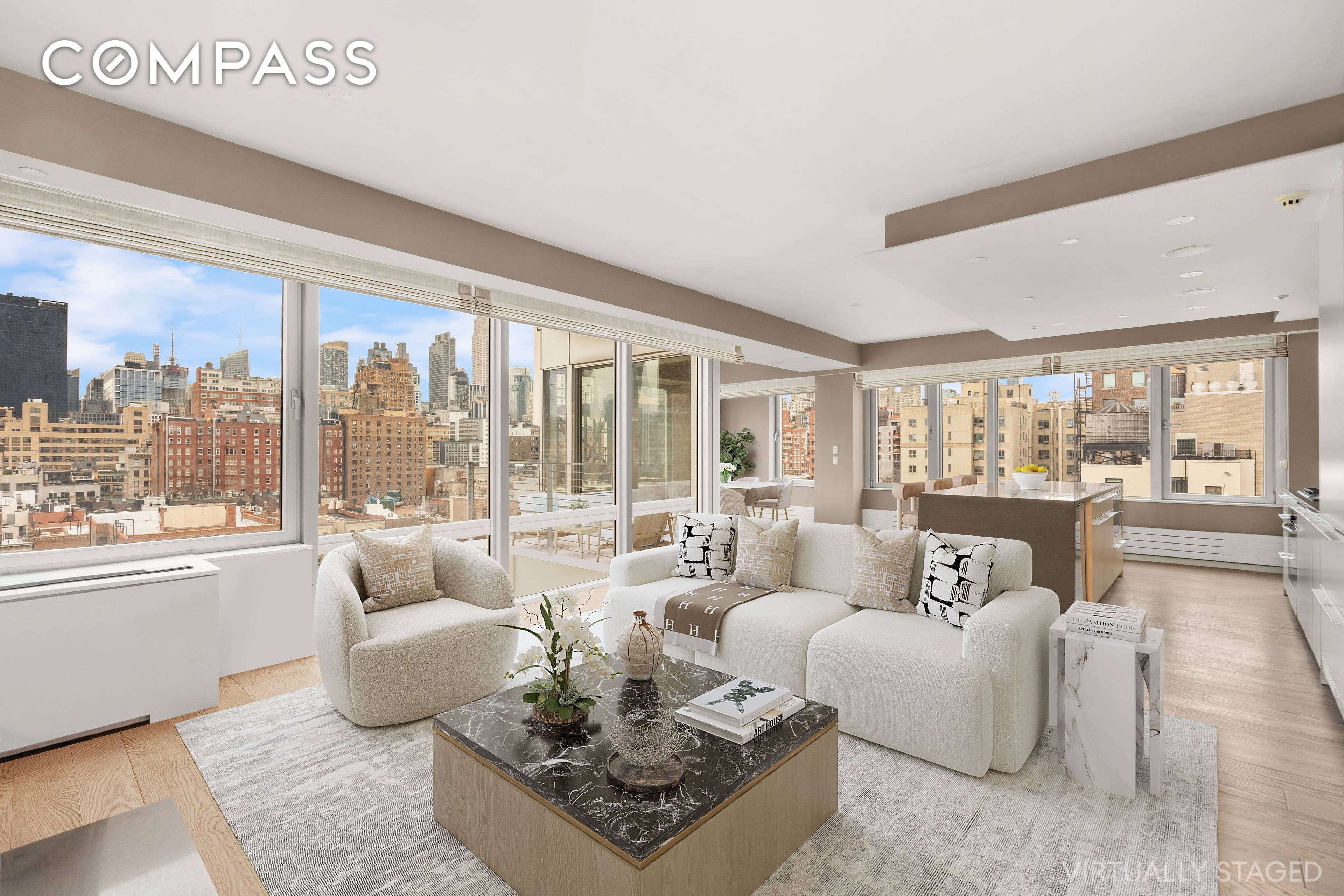 Discover the epitome of urban elegance in this sophisticated residence nestled on West 19th Street, Manhattan.