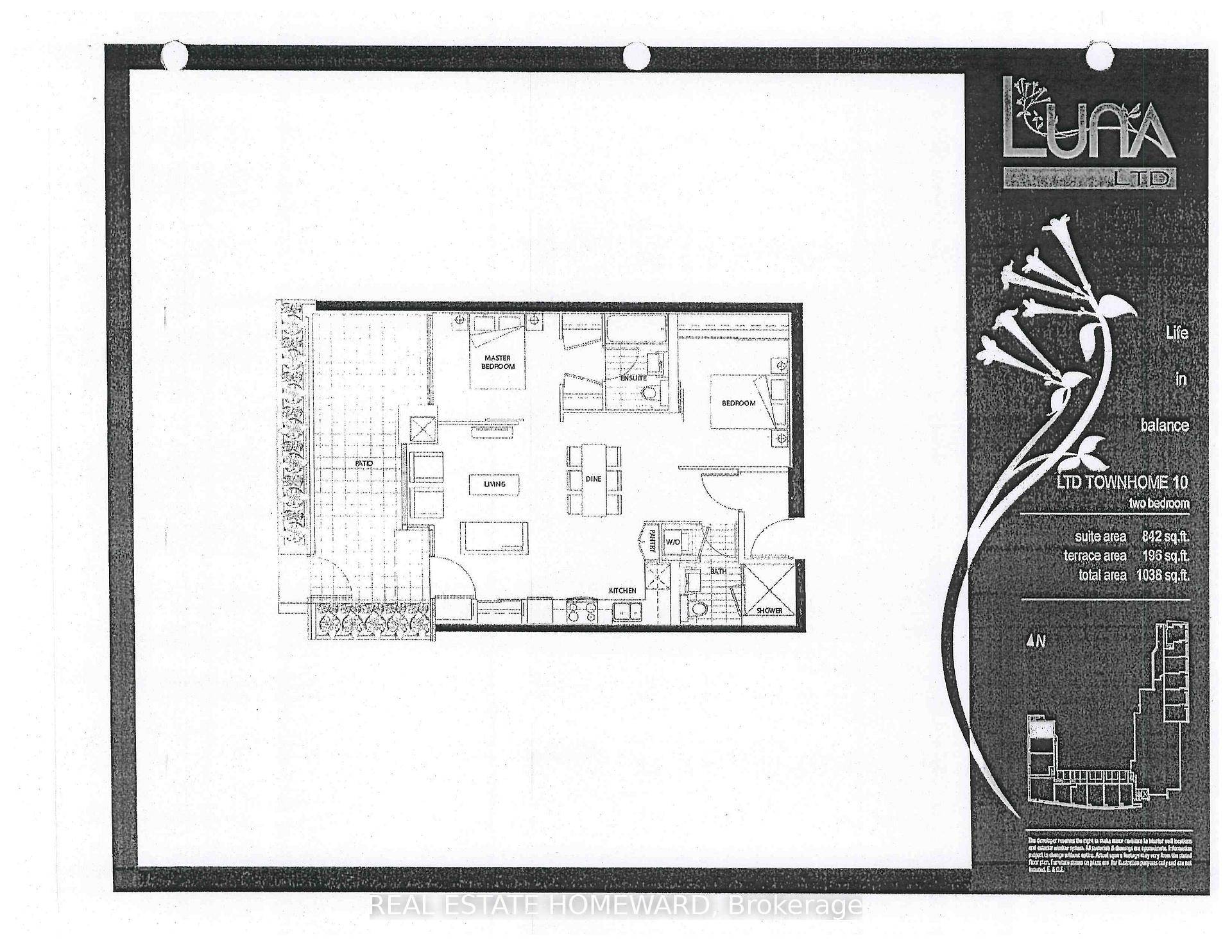 Come see this great Commercial space, 842 Sq ft with nearly 200 sq ft terrace.