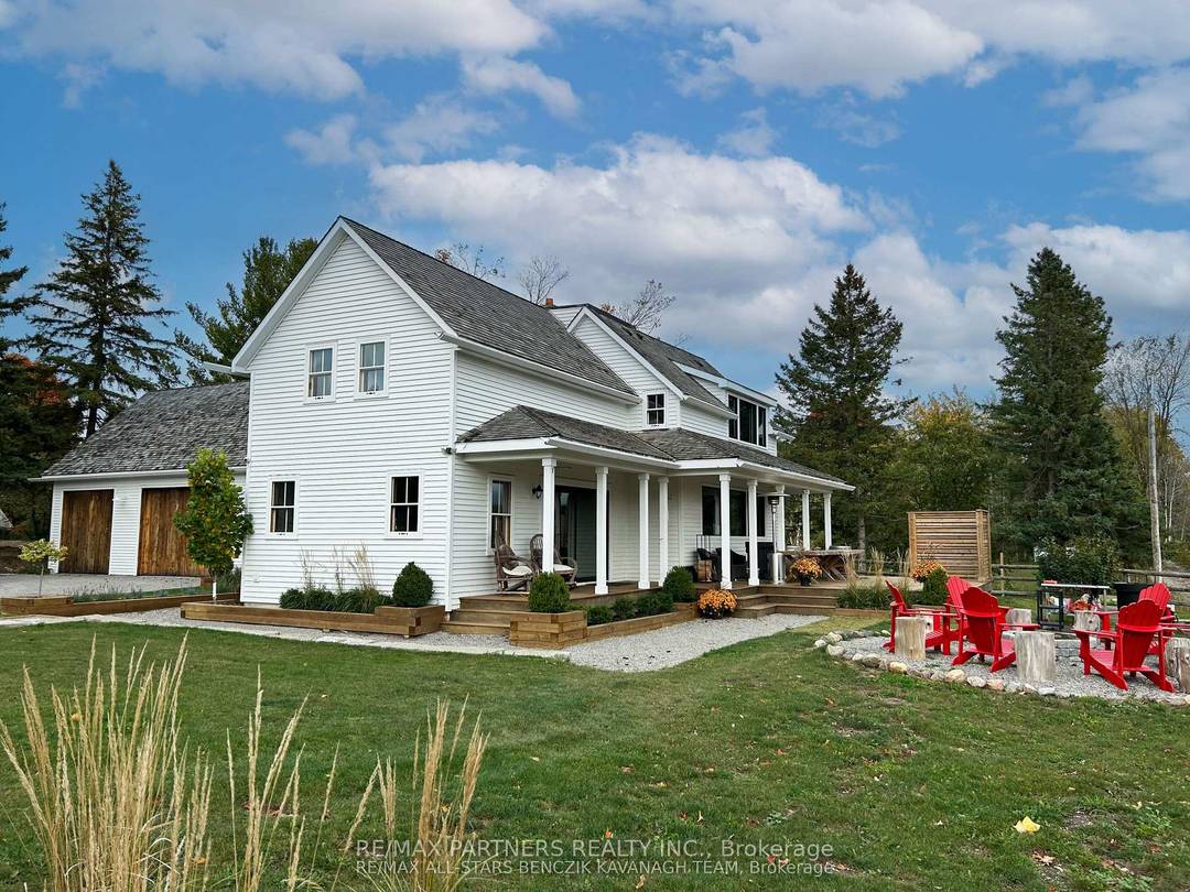 Experience country living at its finest in Stouffville with this fully renovated 4 bedroom luxury farmhouse set on approximately 8 acres.