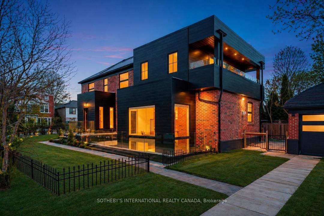 Nestled in Toronto's coveted Sunnylea community, this newly rebuilt four bedroom, five bath residence stands out with its custom architectural design and superior technical performance.
