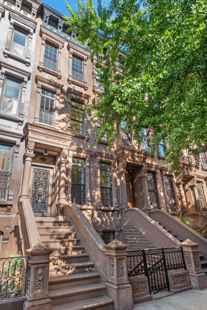 Tucked within a stately Harlem brownstone on a storied landmarked, tree lined street, this 2, 400 square foot triplex sanctuary blends timeless beauty with modern sophistication.