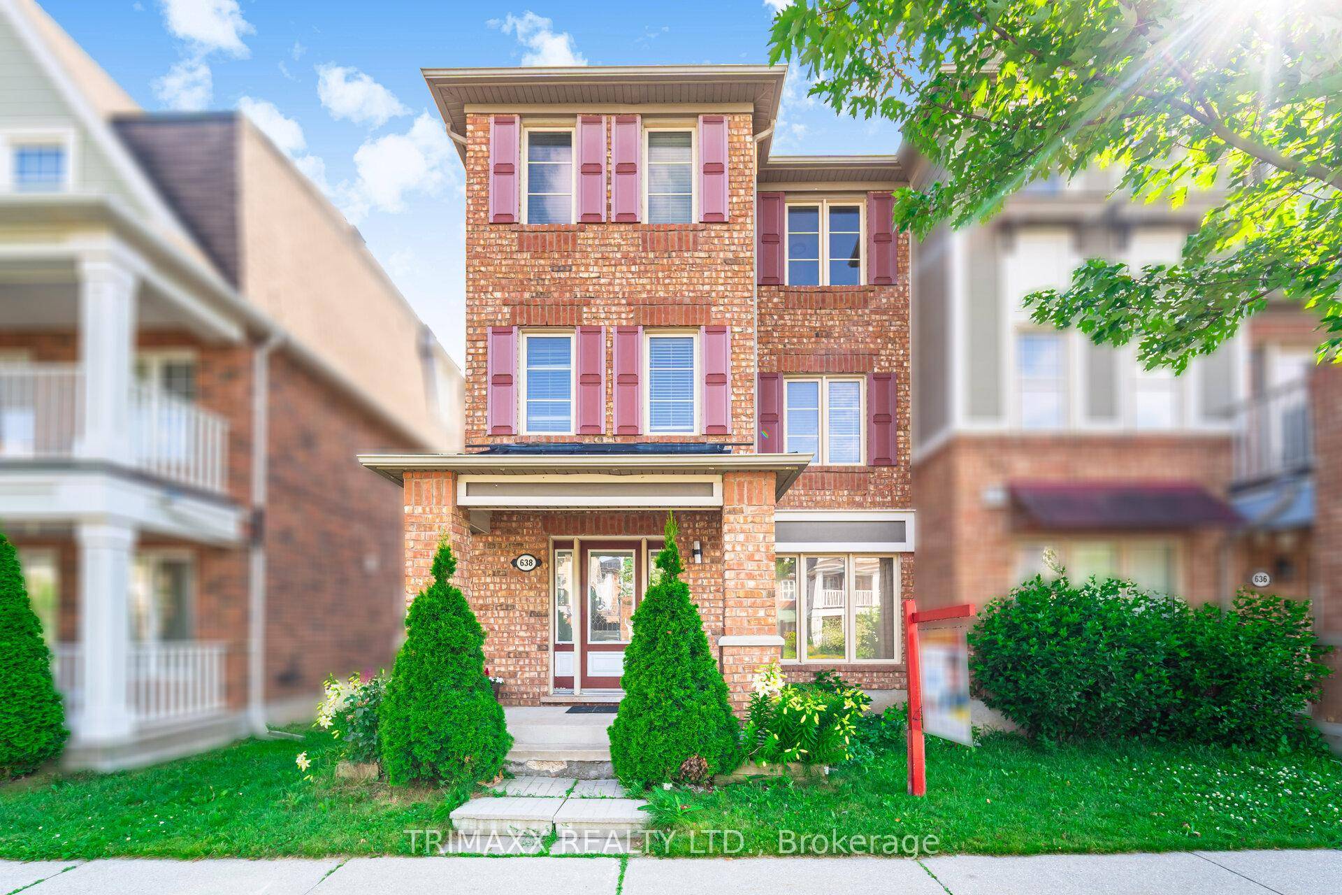 YES ! ! ! PRICE IS RIGHT FOR THIS AWESOME END UNIT DOUBLE GARAGE FREEHOLD TOWNHOUSE Beautiful end unit freehold townhome featuring approximately 1, 800 sq ft and a rare ...