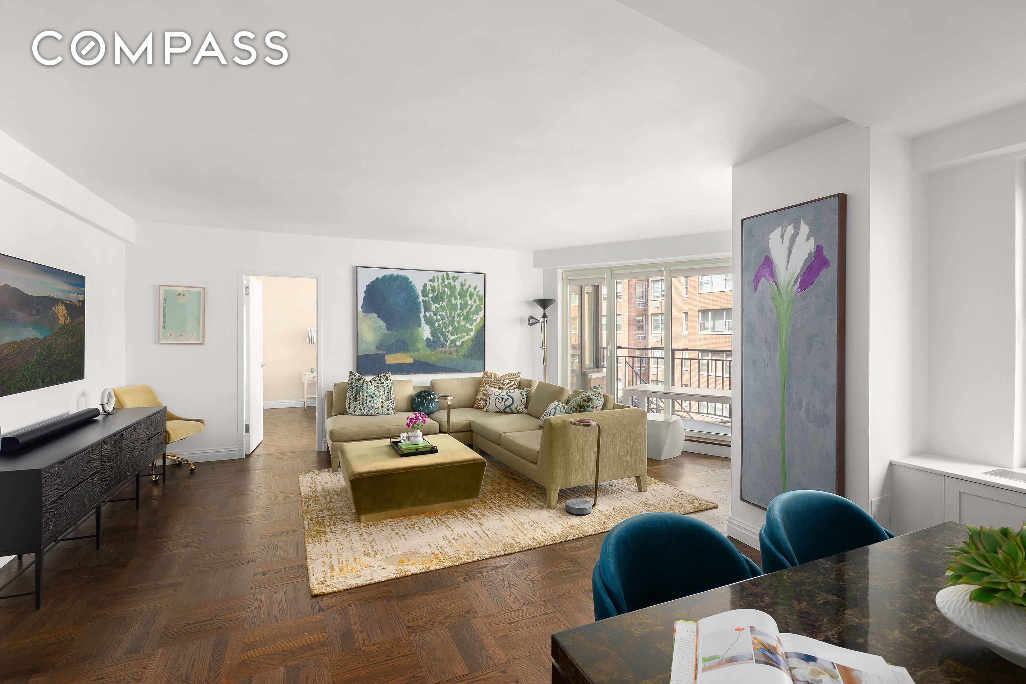 SUTTON PLACE RENOVATED JUNIOR 4 with Balcony Fully Renovated spacious Junior 4 sits high above Sutton Place South in a full service, postwar co op complete with a private balcony ...