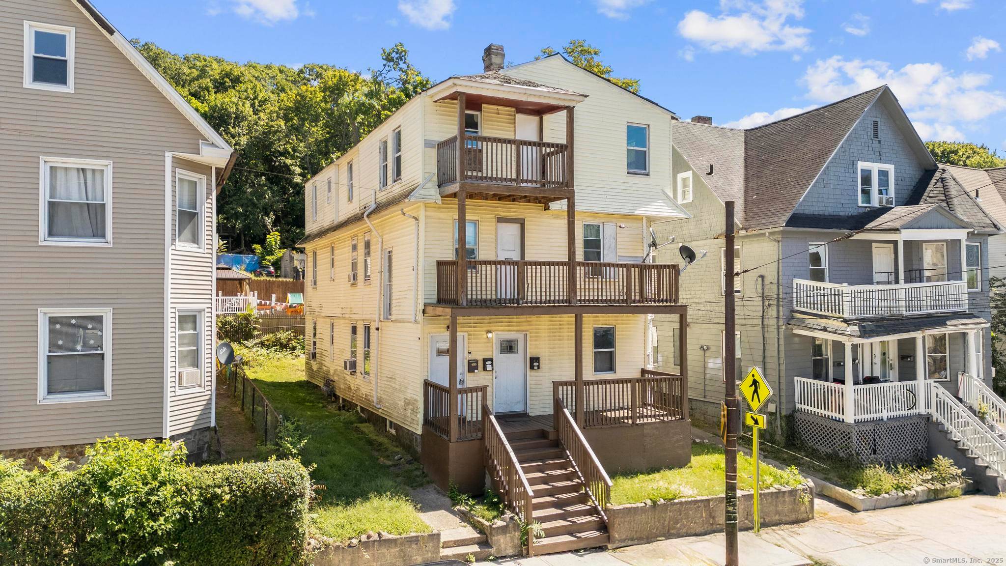 Don't miss this spacious and updated 3 family property in the desirable Hillside area, with big unit mix, just minutes from Downtown Waterbury.