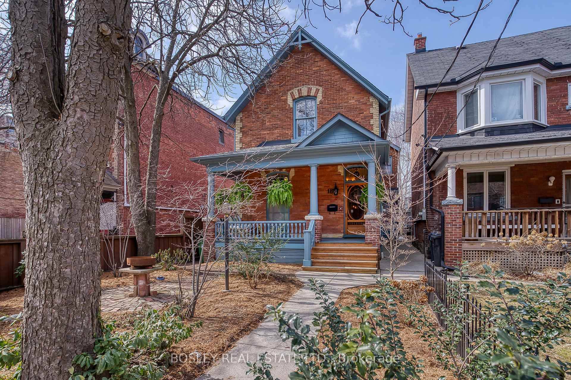 Rare offering ! This fully renovated Victorian detached home blends the rich character of the 1880s.