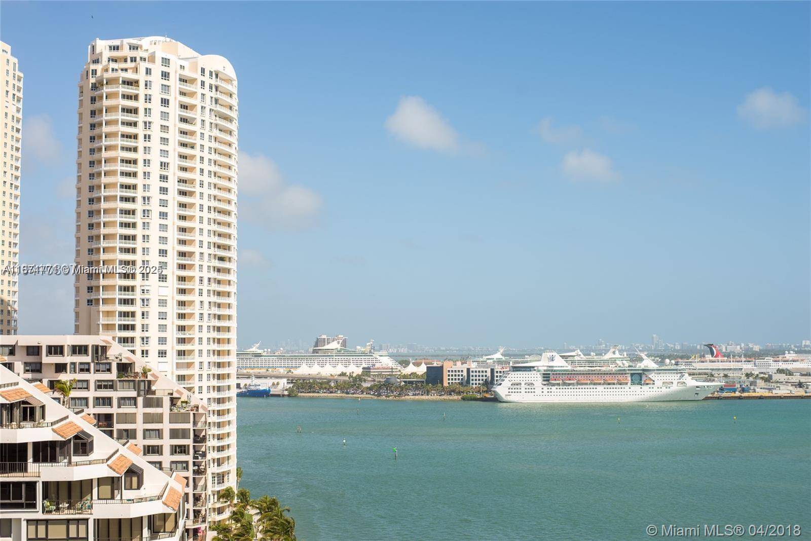 BEAUTIFUL UNIT 2BED 2BATHS LOCATED IN THE DESIRABLE AREA OF BRICKELL KEY JUST WALKING DISTANCE OF RESTAURANTS, SHOPPING CENTERS AND MORE.