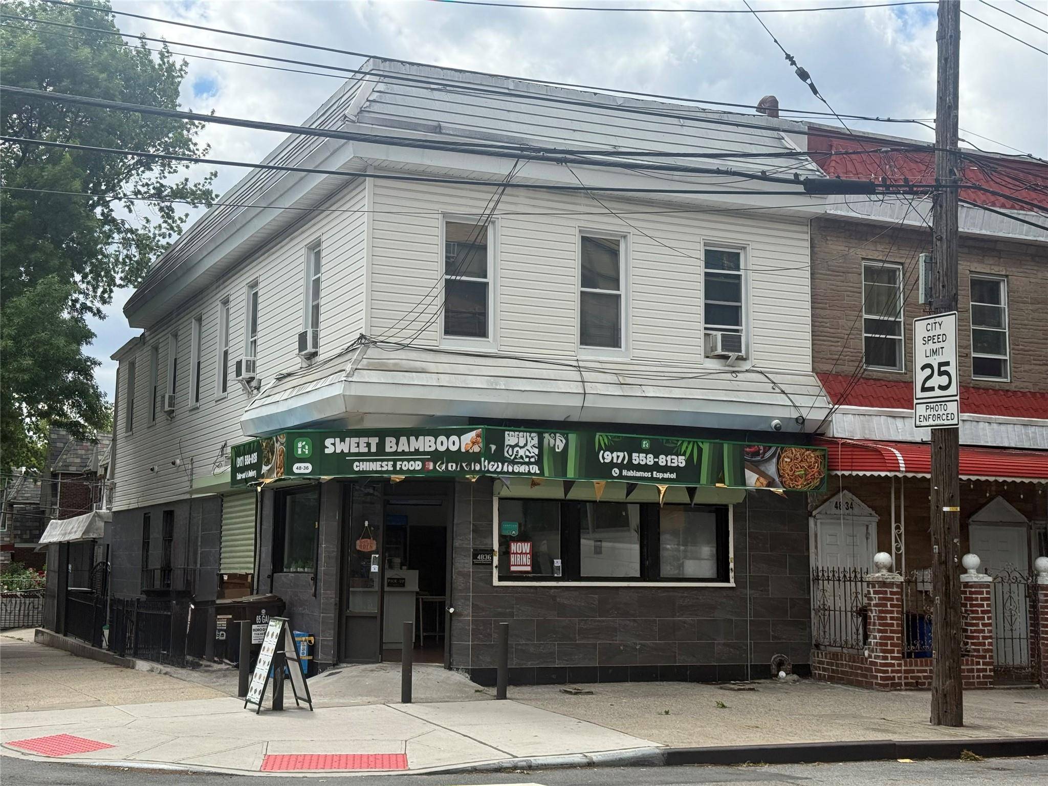 This fully occupied, well maintained mixed use building is located in a premier residential area in the heart of Elmhurst.