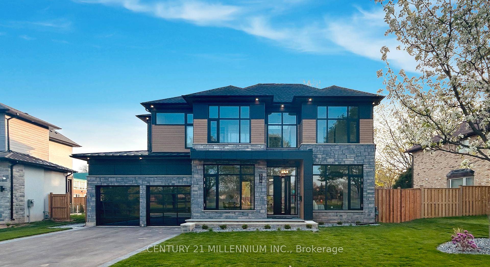 Experience the epitome of modern luxury in this custom built home nestled in the prestigious Shoreacres one of Burlingtons most coveted communities.