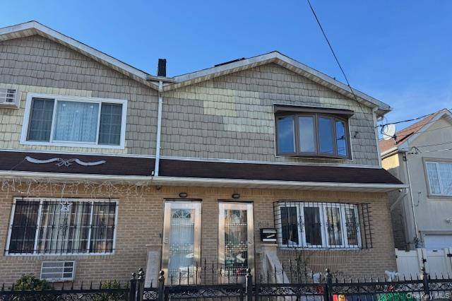 Spacious renovated second floor apartment with 3 bedrooms, 2 full baths 1 in Master Bedroom, Livingroom Dining room combo and Kitchen.