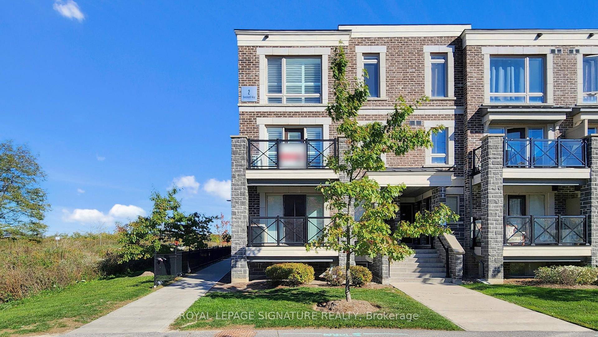 Priced to Sell ! ! ! Modern 2 Bedroom 2 Bath Condo Townhome Located in Desirable Cornell Markham !