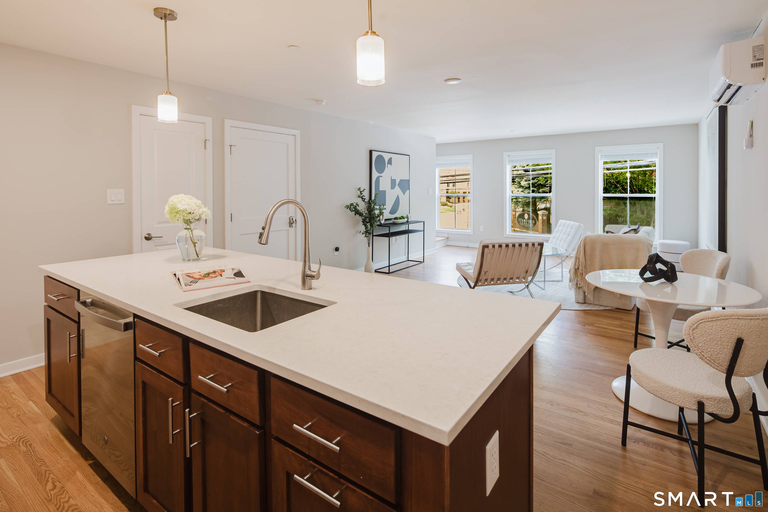 Welcome to 1385 Washington Boulevard, a spacious 1, 650 square foot townhouse built in 2022 and ideally located in downtown Stamford.