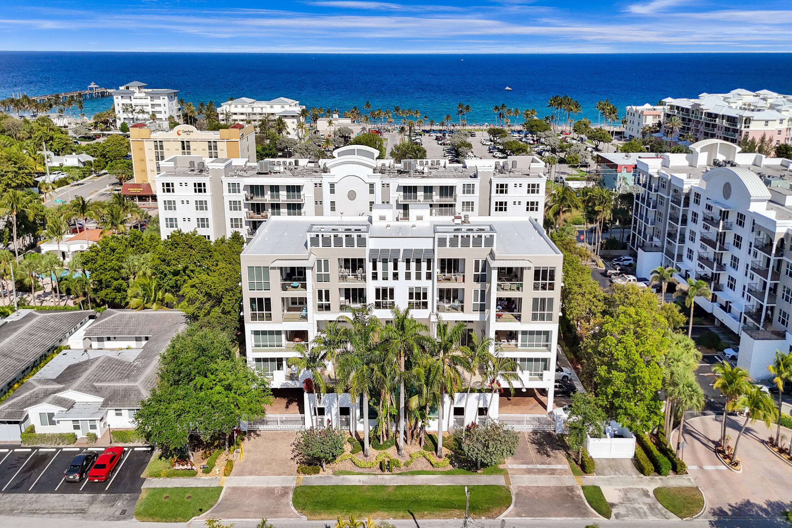 Furnished Corner Penthouse in Hemingway House by the ocean rarely available, turnkey, and move in ready !