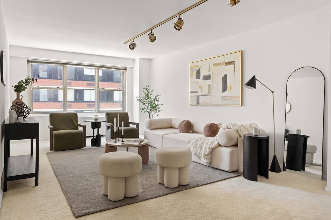 Residence A506 at Newport East offers the perfect blend of space, comfort, and classic Upper East Side living.