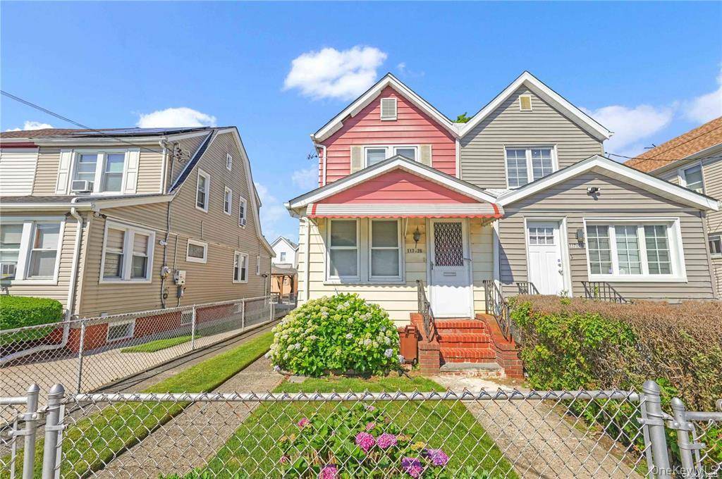 Welcome to this charming semi detached home in Saint Albans, Queens.