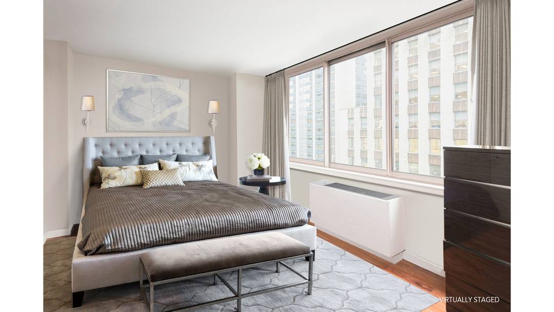 Turn Key Renovated 1 Bed Convertible 2 Bedroom in Doorman Condo with Pool Open Houses are By Appointment Only.