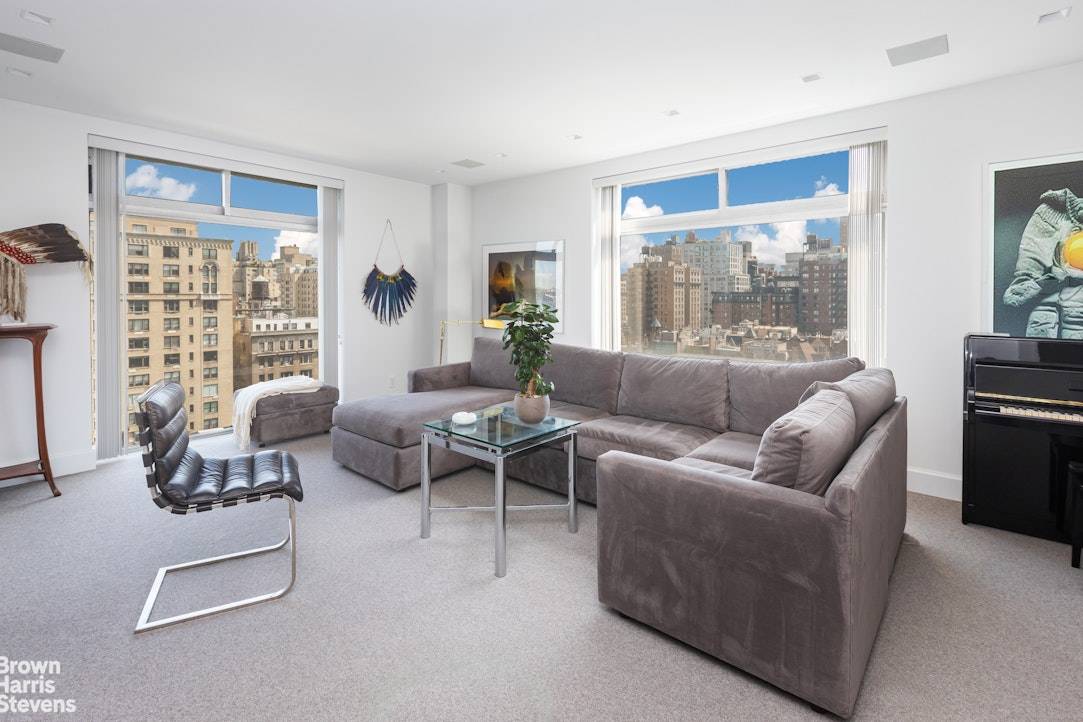 Glorious Light and Views Perfectly positioned on the 12th floor of 37 Riverside Drive at 76th Street with stunning river and open city views from every window this newly renovated ...