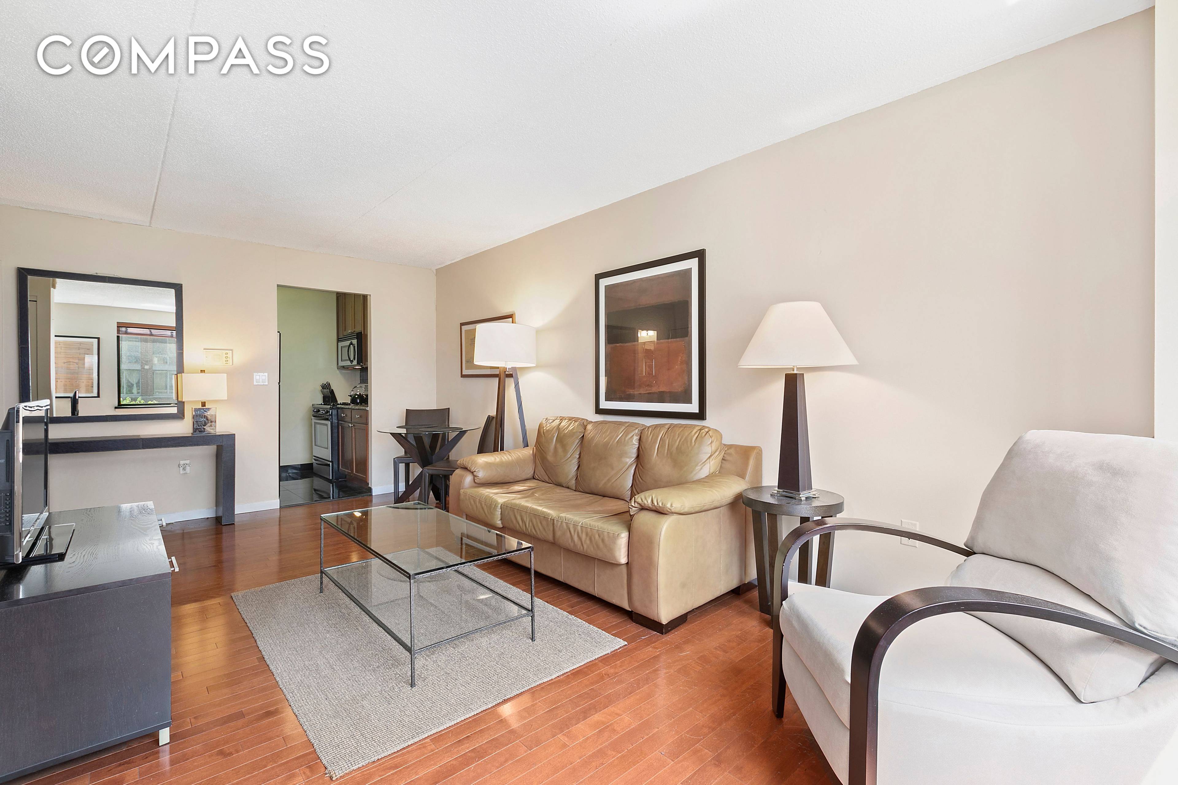 Welcome to Residence 4L, a charming south facing alcove studio that can be easily converted into a one bedroom.