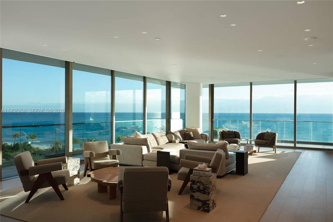 This exceptional corner residence at Oceana Bal Harbour offers a rare, turnkey opportunity to live immersed in sea, sky, and light where open ocean and bay views unfold from nearly ...
