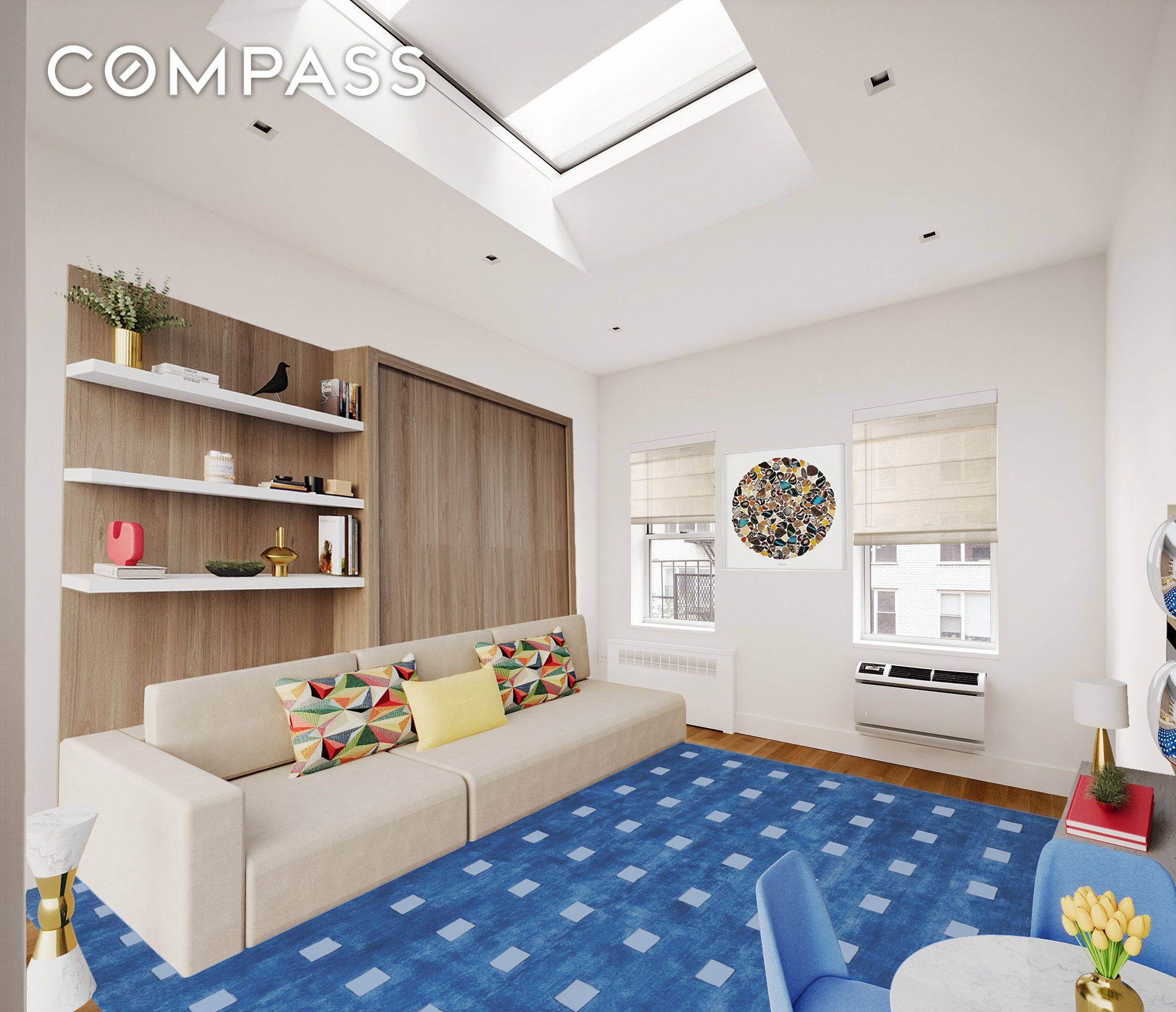 SPONSOR UNIT NO BOARD APPROVAL On the top floor of the building, Residence 4P is a beautifully renovated south facing oversized studio home that has been completely rebuilt to a ...