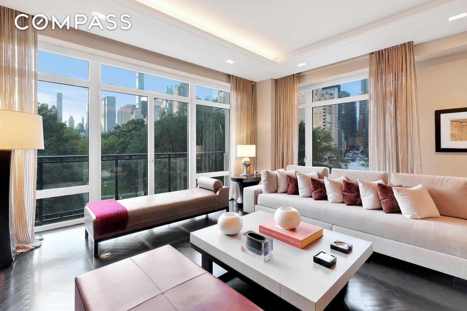Coveted A line Residence at 15 Central Park West with 50 Feet of Central Park Frontage This exquisite 4, 577 square foot residence is available for resale.