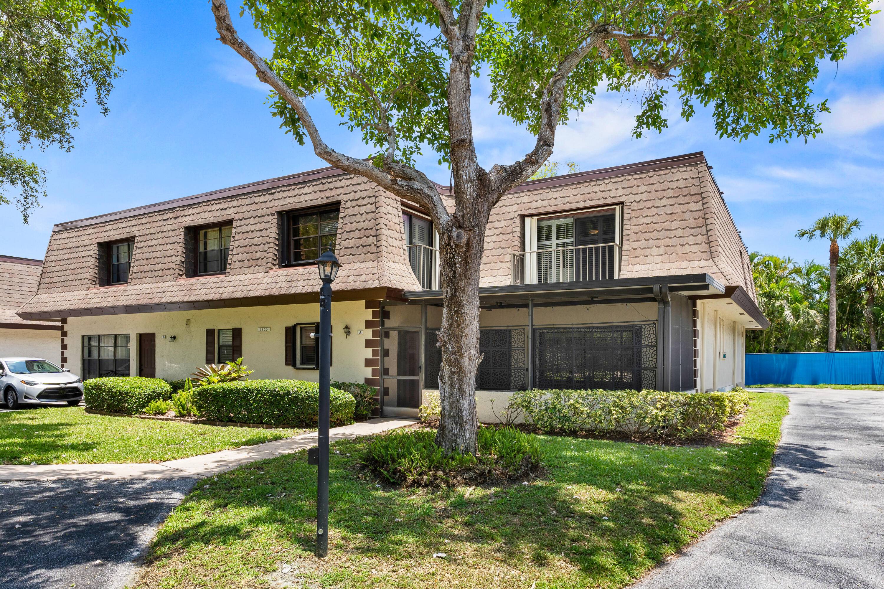 Tucked away in a peaceful, well maintained neighborhood, this beautifully updated 2 bedroom, 1.