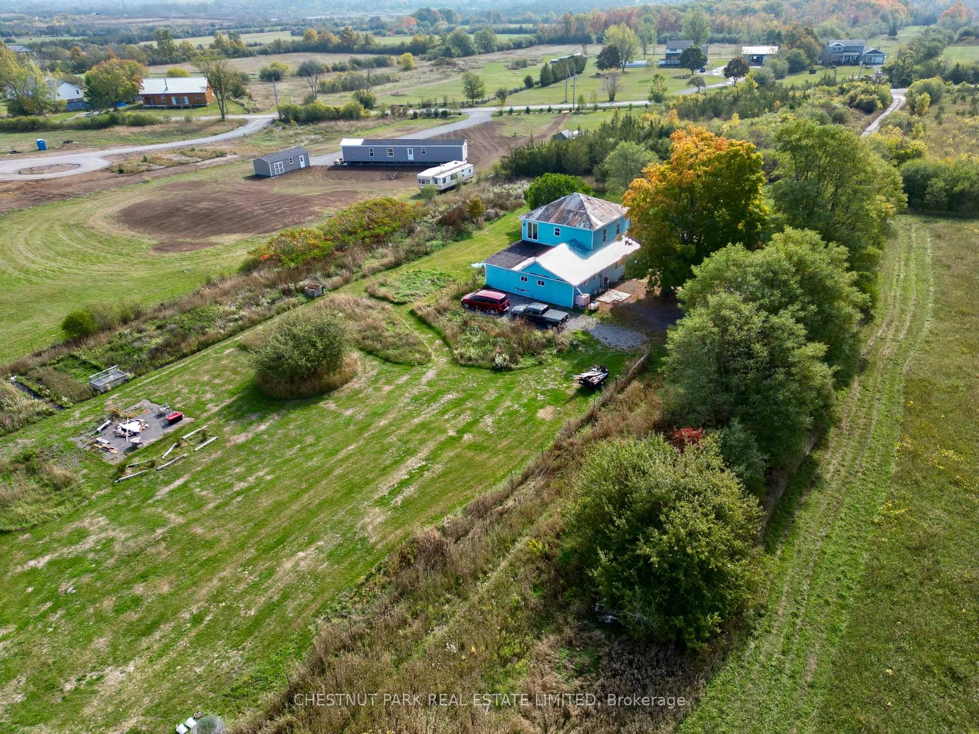 Tucked away on 2. 5 acres just beyond the hamlet of Consecon, this beautifully restored farmhouse offers the best of country living, seamlessly blended with modern comforts.