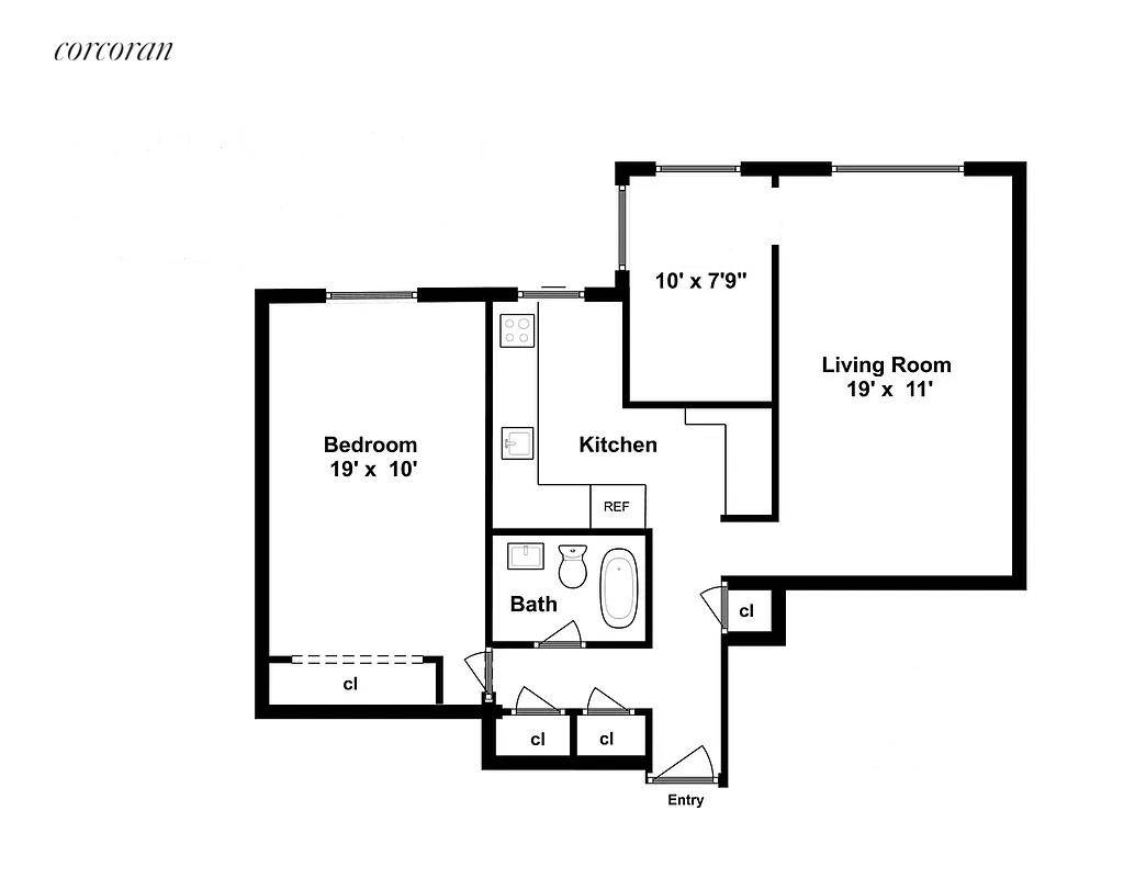 1 Bedroom Fixer Upper in Clinton Hill Co ops Bring Your Vision !