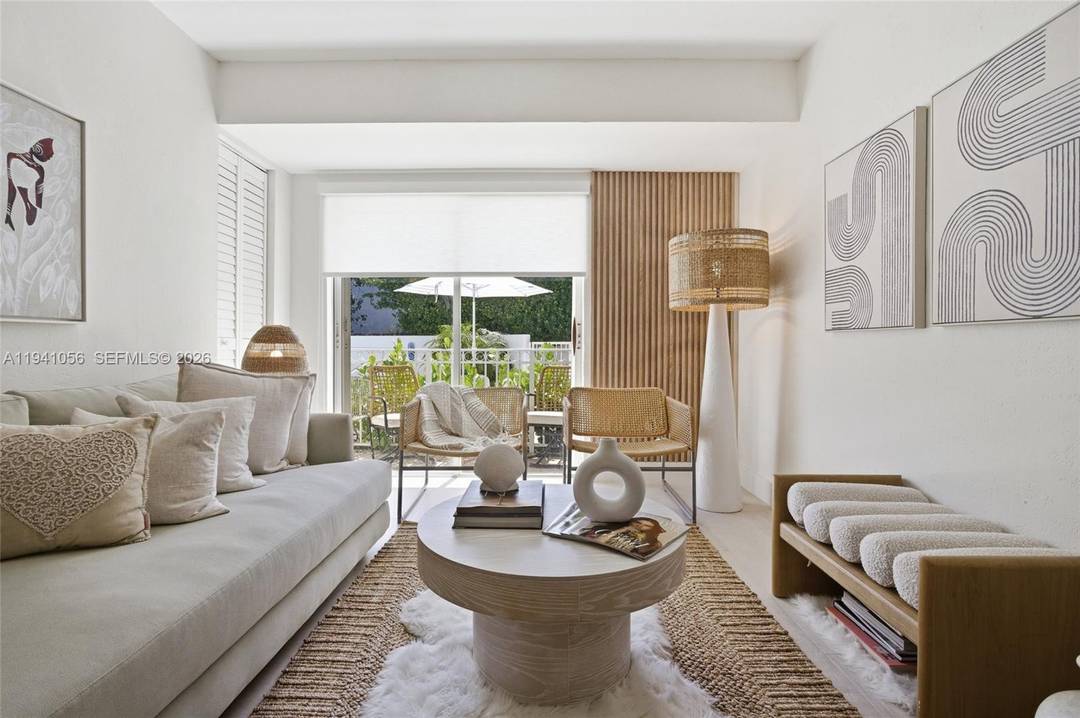 Exquisitely amp ; immaculate remodeled unit on the paradise island of Key Biscayne, showcasing a refined modern minimalist open concept filled with abundant natural light.