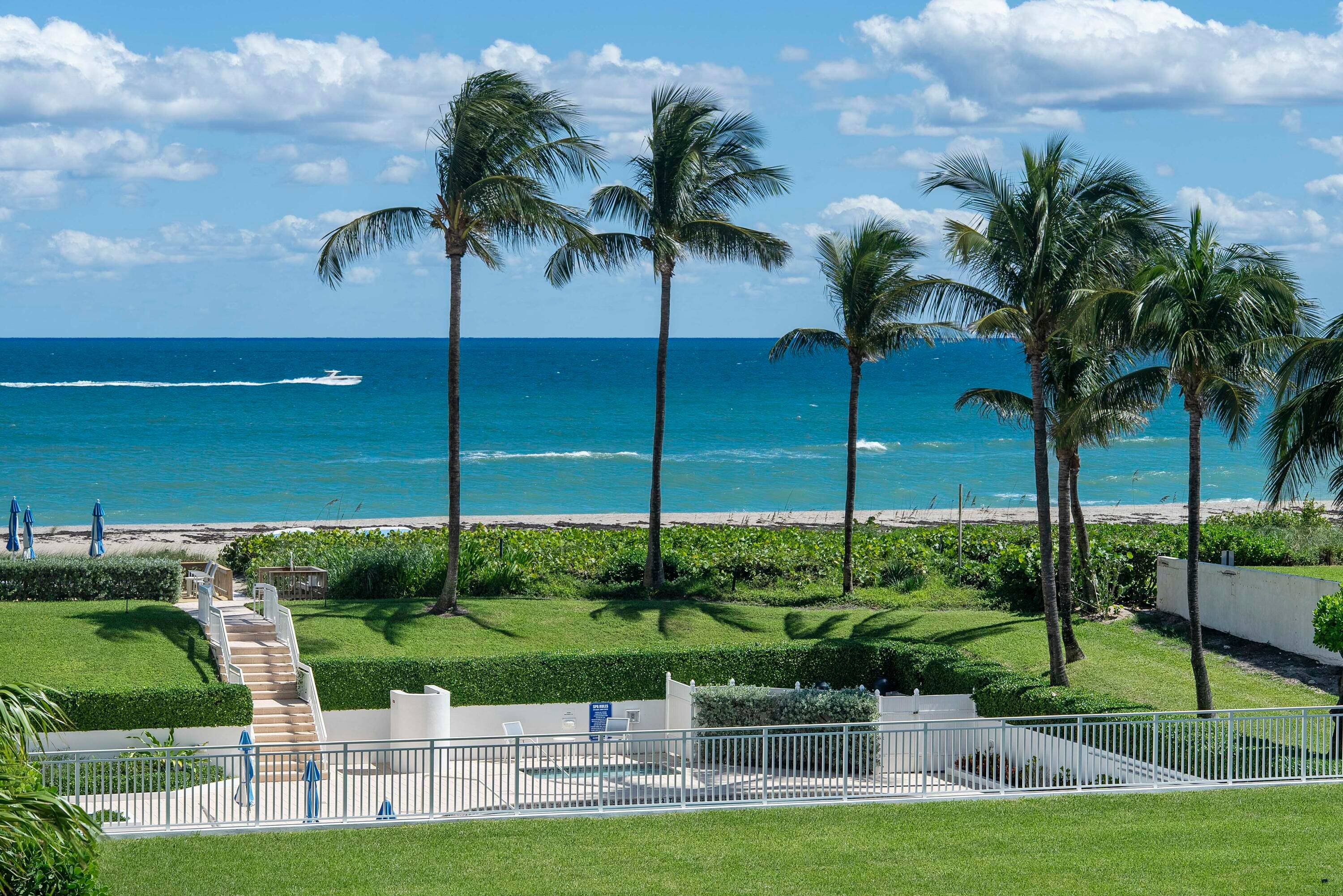 Rare opportunity in this oceanfront PB Stratford spacious 2, 695 sf.