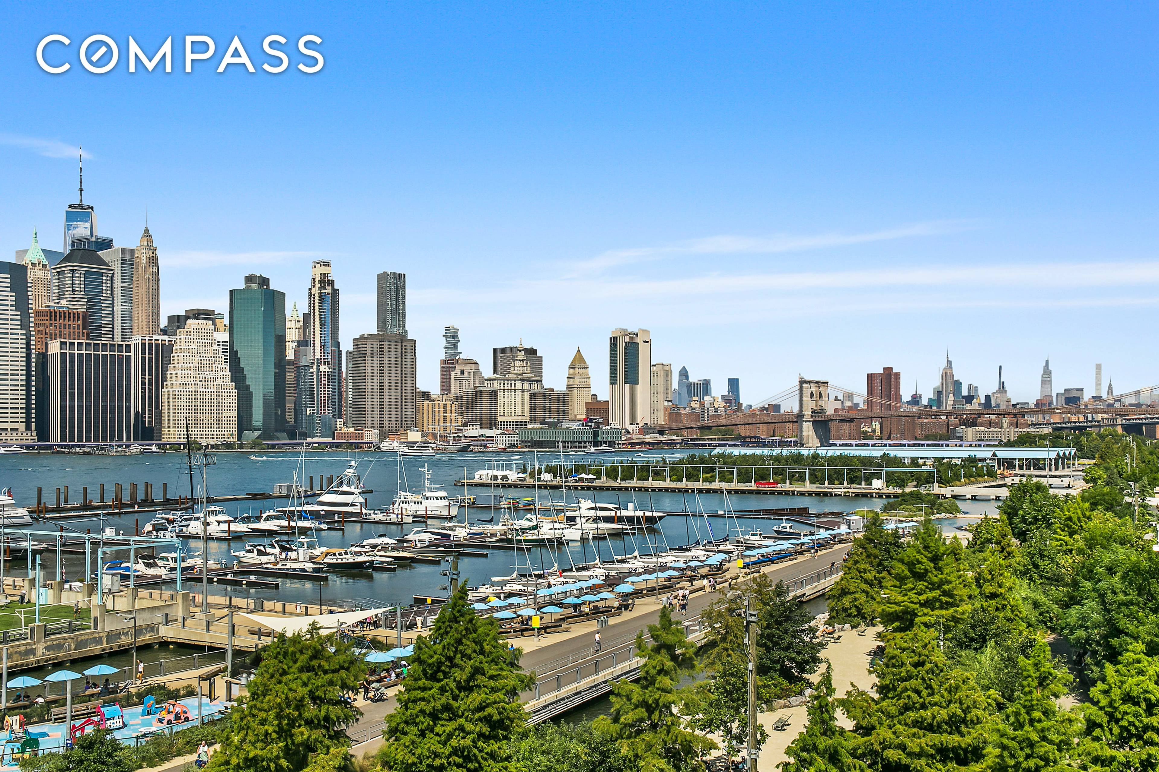 Welcome to this Spectacular 1, 725 sf Harbor side, PRIME CORNER, 3 Bedroom, 2.