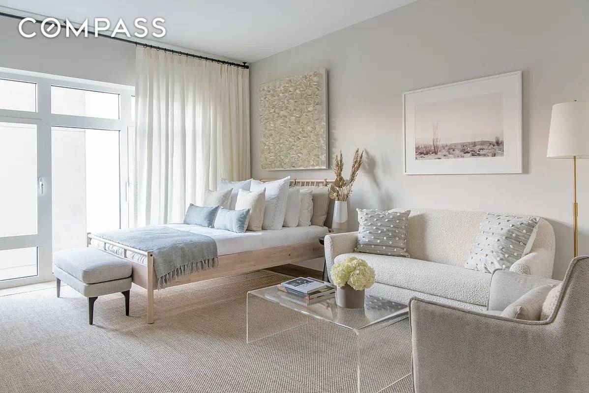 Serene Studio with Exceptional Storage and Courtyard Views at Arbor Eighteen Welcome to this beautifully designed, sun filled studio at 181 18th Street, a full service condominium that blends modern ...