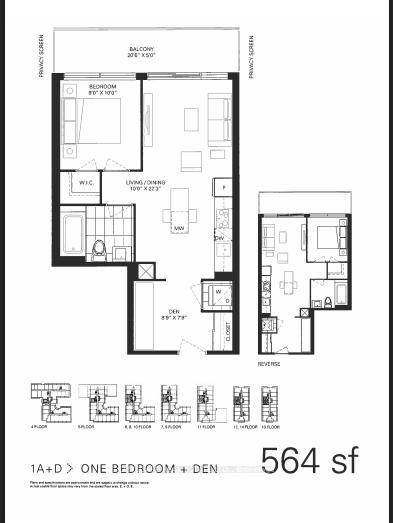 Beautiful and modern 1 1 suite in the heart of King West !