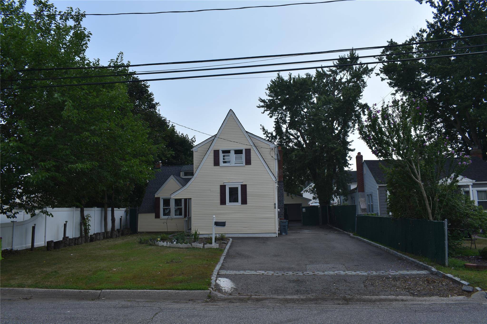 A two story, single family, set on a 0.