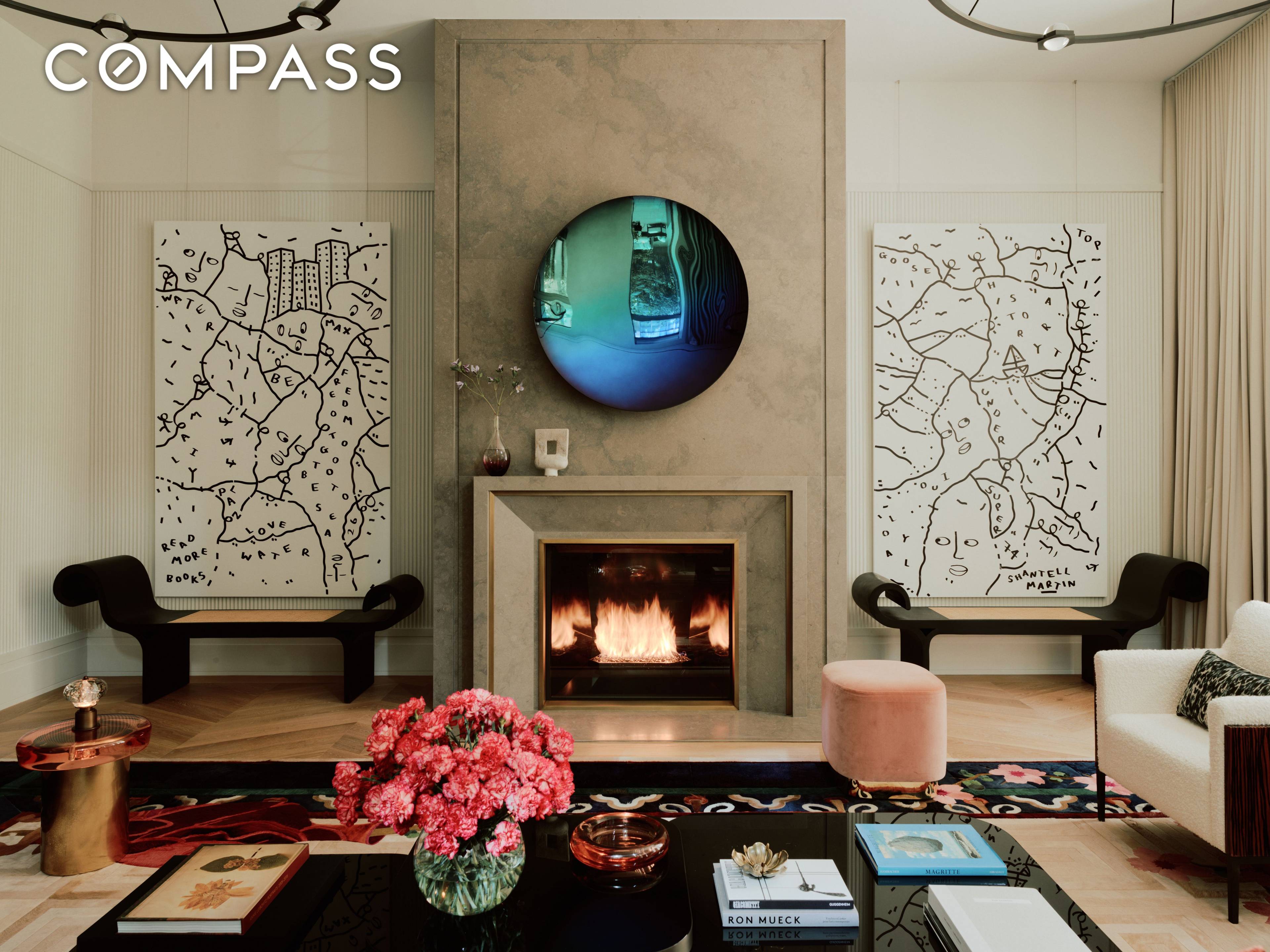 Featured in Architectural Digest, this stunning turnkey home combines incredible light and scale, all while nestled in a boutique full service condo with parking in the West Village.